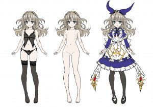 ミザール　服装設定　ラフ01